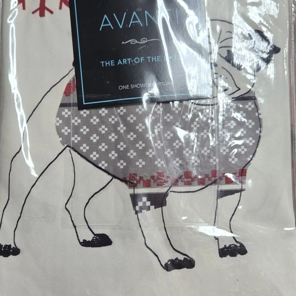 Avqnti Pawliday rShower Curtain